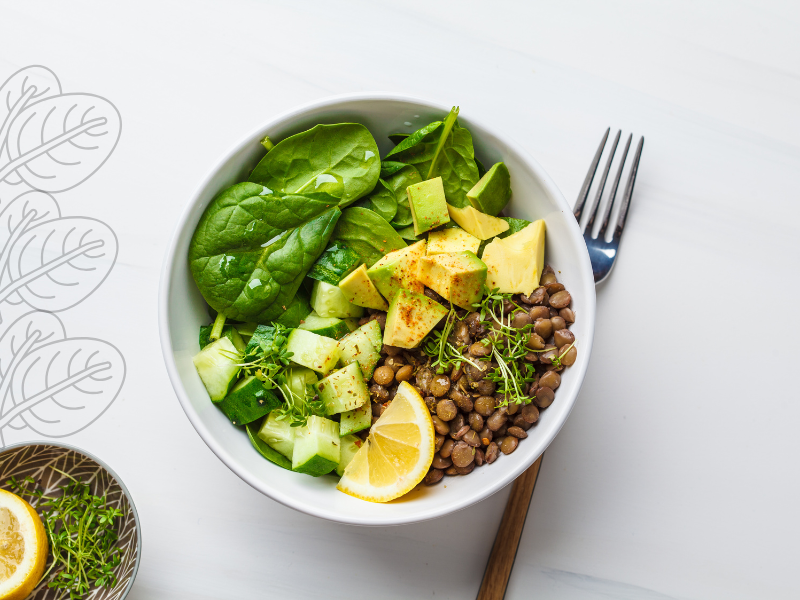 Spinach and Citrus Detox Salad